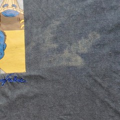 Vintage FUBU Shirt Men 6X Blue Fat Albert Gang Portrait Graphic Distressed Y2K