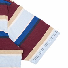 Beautiful Giant Men’s Fashion Tie Dye T-Shirt Crew Neck Sport Wear Burgundy Blue