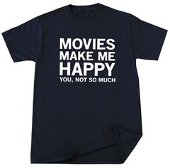 Funny Movies Lover T-shirt Cinema Comic Movies Person Birthday Christmas Gift
