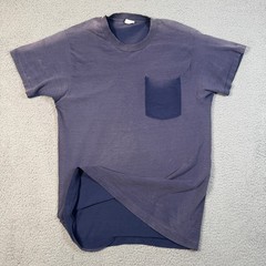 Vintage Faded Ghost Pocket T Shirt Men S Single Stitch 70s 80s Distressed Soft