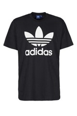 Adidas Men’s T-Shirt Trefoil Logo Design Classic Graphic Short Sleeve Shirt