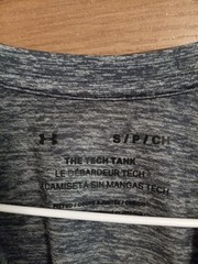 NWT UNDER ARMOUR MEN’S UA TECH TANK TOP ATHLETIC TRAINING SIZE SMALL,,LOOK…