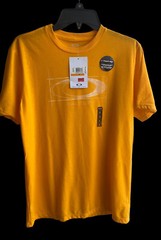 OAKLEY t shirt SMALL brand new bright orange/yellow vault exclusive Ohydrolix