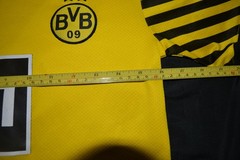 T Shirt Football Borussia Dortmund 2021-2022 Puma Yellow Black Small Haaland 9