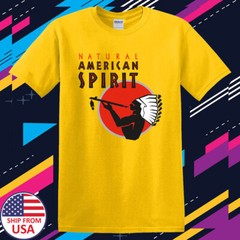Natural American Spirit Mens Daisy Yellow T-Shirt Size S-5XL