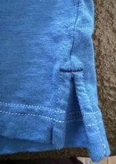 Tommy Bahama Men’s Blue Crew Neck Short Sleeve Pocket Logo Tee Cotton Knit S/P