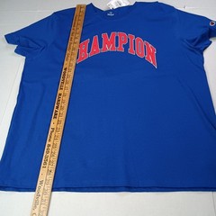 Champion Men’s Classic Jersey T-Shirt Surf the Web Size 2XL XXL Blue