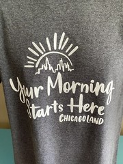 Chicagoland McDonald’s T-Shirt M Chicago – Your Mornings Start Here Chicagoland