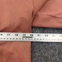 Uniqlo U AIRism Cotton Oversized T-Shirt M Terracotta Crew Neck Mens