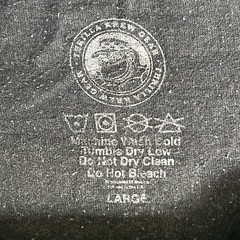 Thrilla Krew Surf Shirt Men’s L Black Gorilla Town & Country Hawaii Skate 2238
