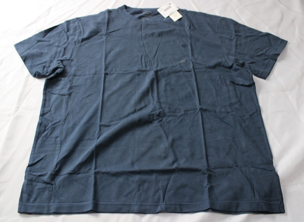 American Eagle Men’s Logo Lived-In Standard Fit T-Shirt CN6 Blue Large NWT