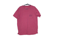 Southern Marsh Pocket T Shirt Mens L Pink Logo Duck Graphic Preppy Casual