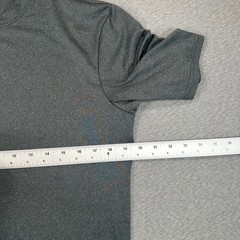REI Co-op Shirt Mens Small Heathered Grey Performance Active Hiking Stretch EUC