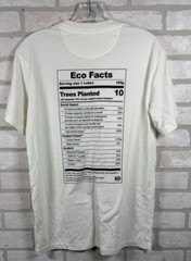 TenTree ORGANIC Cotton Tencel Eco Facts T-shirt Unisex Sustainable Trees Planted