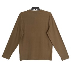 Psycho Bunny Henley T-Shirt Men’s XL Long Sleeve Chest Pocket Dusky Green NWT