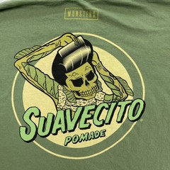 Suavecito Pomade Universal Monsters T-Shirt Mens 5XL Green Cotton Graphic Casual