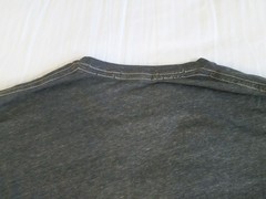 ~Gustin Slim Fit Light weight Crew neck T-shirt M Medium Dark Charcoal Grey~