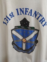 VTG Screen Stars 131st Military Infantry Graphic T-shirt Men’s XL Single Stitch