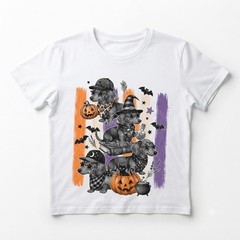 Halloween Dachshund Shirt Doxie Pumpkin Costume Tee Spooky Season T-Shirt