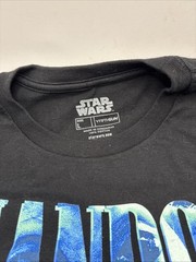 Star Wars The Mandalorian Heavyweight T-Shirt One Side , Graphic Size Large
