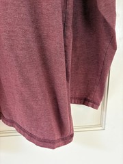 Dickies Temp-iQ Work T-Shirt Sz 3XL Performance Pullover Tee Maroon Long Sleeve