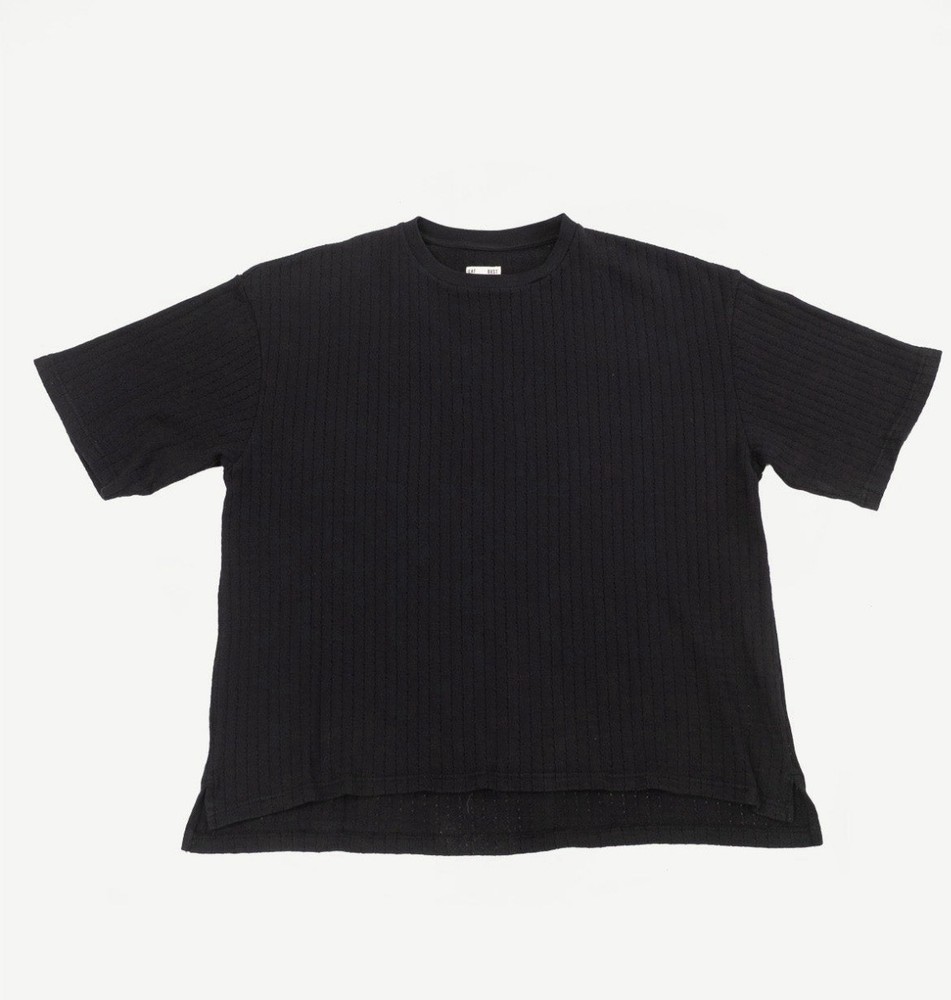 Eat Dust Clothing Black Cotton Mesh Oversized T-Shirt Men’s Medium