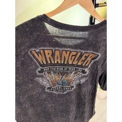 Wrangler tee 2xl ultra soft acid wash 80s feel grunge baggy shirt bikercore
