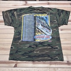 Lucas Oil Dirt Track Outlaw Late Model Dirt Track Racing Shirt Camo Size Large