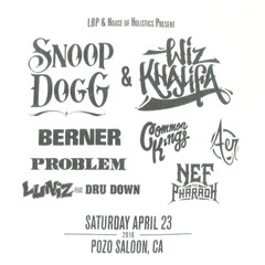 HIGHER GROUNDS MUSIC FESTIVAL 2016 Snoop Dogg Wiz Khalifa Pozo California Shirt