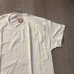 Jockey Shirt Mens Large White Power Knit Blank Tee T-Shirt Crewneck USA