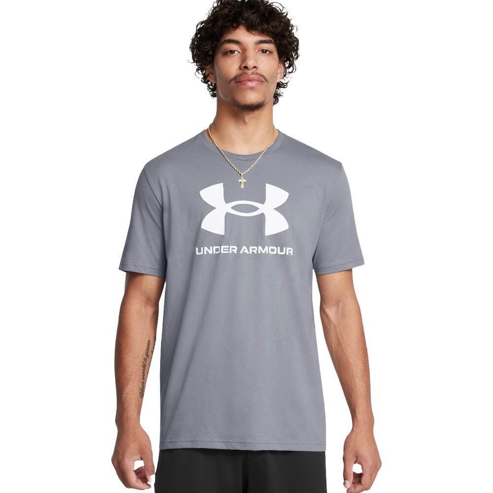 Under Armour Men’s T-Shirt Short Sleeve Athletic UA Logo Graphic Logo Shirt