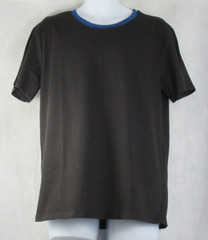 And Now This Young Men’s Ringer Short-Sleeve T-Shirt, Black, XL