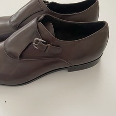 Donald J Pliner Men Sergio-TK Monk Strap Shoes 15M Expresso Brown Italian New