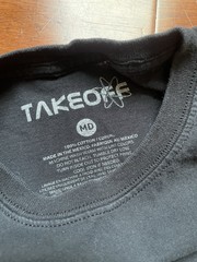 Takeoff The Last Rocket Album Promo T Shirt Adult Medium Black Migos Rap Tee