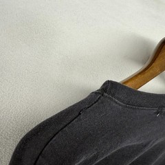 Vintage Express Tricot Shirt Men’s medium Black Blank Boxy USA Made Pocket 90s