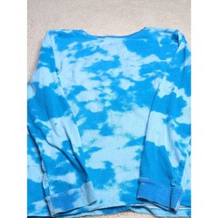 MTV Blue Tie-Dye Total Request Live Long Sleeve Tee Retro