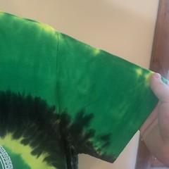 NWT Show Off Clothing Jamaica Good Vibes Only Tie Dye T Shirt Size Large