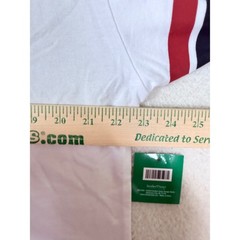 2 Lot Peanuts Snoopy Game Day Football Graphic Tee White Varsity Stripe XL NWT