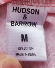 HudSon & Barrow NYC Gentlemen’s Outfitters Men’s Apparel T-Shirt – Size: Medium