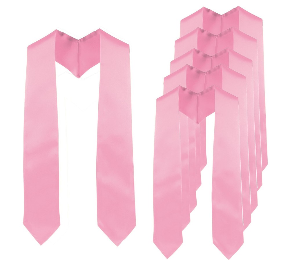 6 Pieces Unisex Graduation Stole Blank Graduation Sash Plain Grad Stole, 72 I…