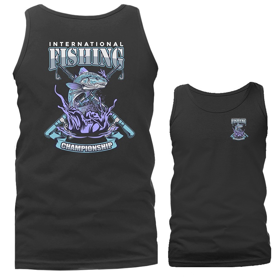 International Fishing Championship Outdoor Sports Tank Top