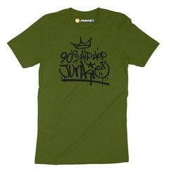 Men’s Graphic Design T Shirt 90’s Hip Hop Junkie Urban Street Graffiti Tag Tee
