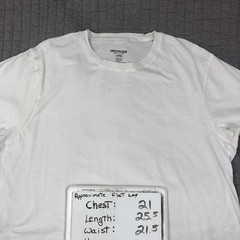 True Religion Shirt Men Large White Silver Horseshoe Logo Graphic Tee Crewneck
