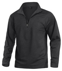 Men’s Long Sleeve 1/4 Zip Up Sweatshirts Mock Neck Golf Sport Running T-Shirts
