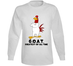 Foghorn Leghorn Greatest Of All Time Goat Cartoon Character Fan T Shirt