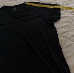 RRL Double RL Ralph Lauren V-Neck T Shirt Color Black Size L