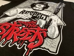 Respect Running The Streets Shirt OG Small-3XL SWAG Piranha Records