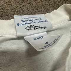 Duke University Store Spellout Logo Cotton Exchange T-Shirt Medium Vintage