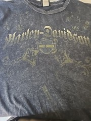 Vtg Harley Davidson T-Shirt Mens M Eagle Bike Graphic Chandler Arizona Double Si