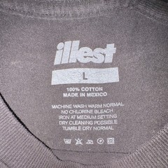 illest Men’s L Black Cars Graphic Print Logo T-Shirt Cotton Jersey Crew Neck
